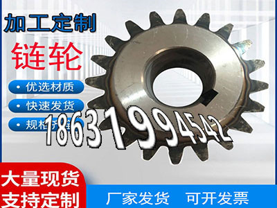 斗式提升机链轮批发厂家板机齿轮批发厂家碳钢硬齿怎么做弧齿好使吗弧齿现成的直齿轮厂家
